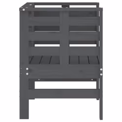 VidaXL 825130 chaise d'extérieur Terrace Bois de pin Gris - Vue supplémentaire 6