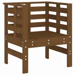 VidaXL 825131 chaise d'extérieur Terrace Bois de pin Marron - Vue supplémentaire 4