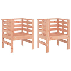 VidaXL 825133 chaise d'extérieur Terrace Bois