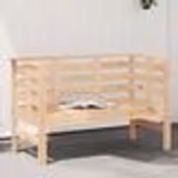 vidaXL Banc de jardin 111,5x53x71 cm bois massif de pin