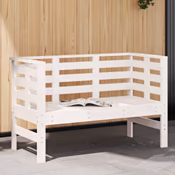 Ce banc de jardin en bois est parfait pour une utilisation à l'extérieur et il est conçu pour être le point central de votre ...