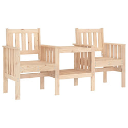 VidaXL 825149 banc de jardin Bois