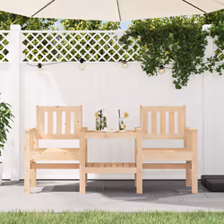 VidaXL 825149 banc de jardin Bois