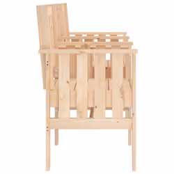 VidaXL 825149 banc de jardin Bois - Vue supplémentaire 4