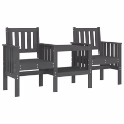 VidaXL 825151, Gris, Bois, 110 kg, Adultes et enfants, 1750 mm, 550 mm