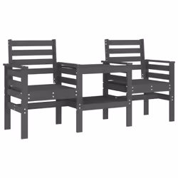 VidaXL 825158, Gris, Bois, 110 kg, Adultes et enfants, 1750 mm, 550 mm