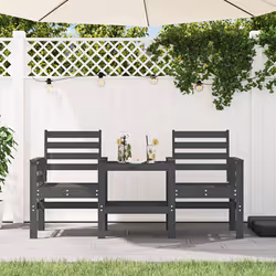 VidaXL 825158 banc de jardin Bois