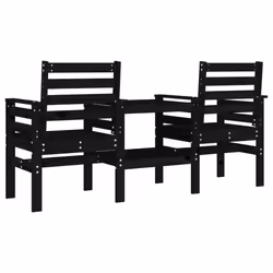 VidaXL 825160 banc de jardin Bois - Vue supplémentaire 5