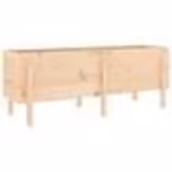 vidaXL Lit surélevé de jardin 160x50x57 cm bois de pin massif