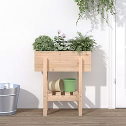 Vidaxl - Jardinière 62x30x69 cm bois massif de pin