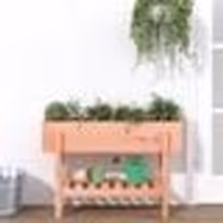 vidaXL Lit surélevé de jardin 101x30x69 cm bois douglas massif