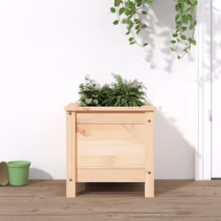 Cette jardinière de jardin en bois est un excellent choix pour les bricoleurs pour meubler ou décorer leurs jardins, balcons ...