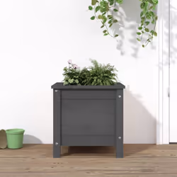 Cette jardinière de jardin en bois est un excellent choix pour les bricoleurs pour meubler ou décorer leurs jardins, balcons ...
