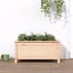 vidaXL Jardinière 82,5x40x39 cm bois de pin massif
