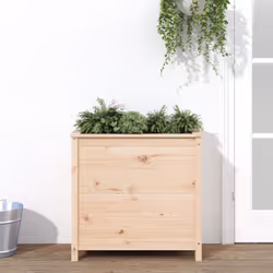 Cette jardinière de jardin en bois est un excellent choix pour les bricoleurs pour meubler ou décorer leurs jardins, balcons  ...