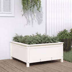 Cette jardinière de jardin en bois est un excellent choix pour les bricoleurs pour meubler ou décorer leurs jardins, balcons  ...