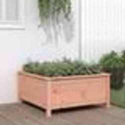 vidaXL Jardinière 82,5x82,5x39 cm bois massif douglas
