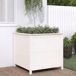 Cette jardinière de jardin en bois est un excellent choix pour les bricoleurs pour meubler ou décorer leurs jardins, balcons  ...