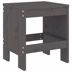 VidaXL 825340 chaise d'extérieur Terrace Bois de pin Gris