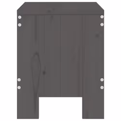 VidaXL 825340 chaise d'extérieur Terrace Bois de pin Gris - Vue supplémentaire 5