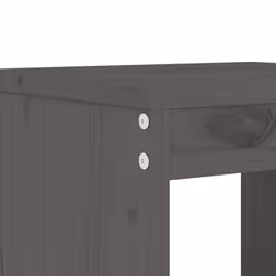 VidaXL 825340 chaise d'extérieur Terrace Bois de pin Gris - Vue supplémentaire 7
