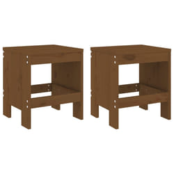 VidaXL 825341 chaise d'extérieur Terrace Bois de pin Marron