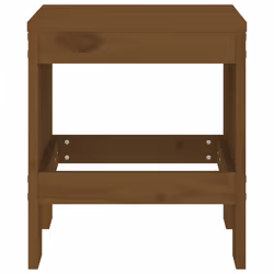 VidaXL 825341 chaise d'extérieur Terrace Bois de pin Marron - Vue supplémentaire 4