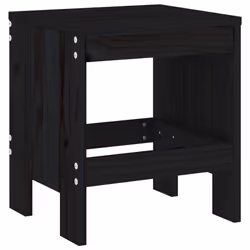 VidaXL 825342 chaise d'extérieur Terrace Bois de pin Noir - Vue supplémentaire 6