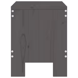 VidaXL 825347 chaise d'extérieur Terrace Bois de pin Gris - Vue supplémentaire 5