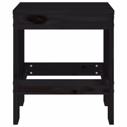 VidaXL 825349 chaise d'extérieur Terrace Bois de pin Noir - Vue supplémentaire 4