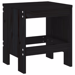 VidaXL 825349 chaise d'extérieur Terrace Bois de pin Noir - Vue supplémentaire 6