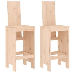 VidaXL 825352 chaise d'extérieur Terrace Bois de pin
