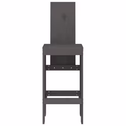 VidaXL 825354 chaise d'extérieur Terrace Bois de pin Gris - Vue supplémentaire 4
