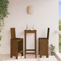 VidaXL 825355 chaise d'extérieur Terrace Bois de pin Marron