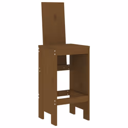 VidaXL 825355 chaise d'extérieur Terrace Bois de pin Marron