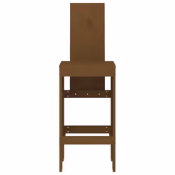 VidaXL 825355 chaise d'extérieur Terrace Bois de pin Marron - Vue supplémentaire 4