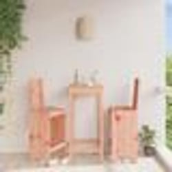 vidaXL Tabourets de bar lot de 2 40x42x120 cm bois massif douglas