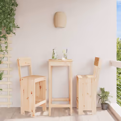 VidaXL 825359 chaise d'extérieur Terrace Bois de pin