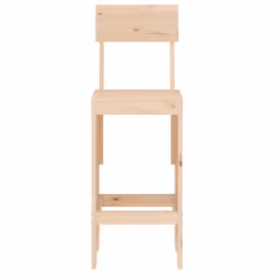 VidaXL 825359 chaise d'extérieur Terrace Bois de pin - Vue supplémentaire 4