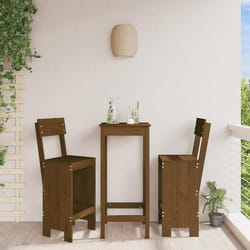 VidaXL 825362 chaise d'extérieur Terrace Bois de pin Marron