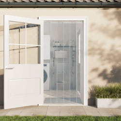 Rideau de porte transparent 300 mmx2,6 mm 10 m pvc