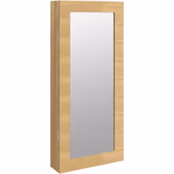Gardez vos bijoux et parfums rangés discrètement et élégamment avec cette élégante armoire à bijoux avec miroir ! Matériau du ...