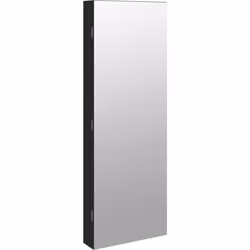 Gardez vos bijoux et parfums rangés discrètement et élégamment avec cette élégante armoire à bijoux avec miroir et lumières L ...