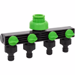Cet adaptateur de robinet à 4 voies est une aide précieuse pour l'irrigation du jardin. Il permet de rendre votre vie de jard ...