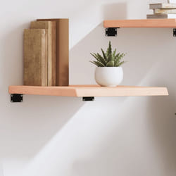 Tagère murale 40x60x(2-4) cm bois de chêne massif non traité Vidaxl