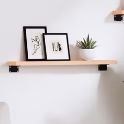 Avez-vous besoin de plus de possibilités de stockage mais n’avez pas d’espace ? Cette étagère murale de style rustique est la ...