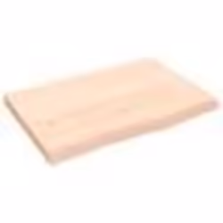 vidaXL Étagère murale 60x40x(2-4) cm bois de chêne massif non traité