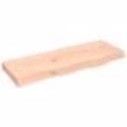 vidaXL Étagère murale 80x30x(2-6) cm bois de chêne massif non traité