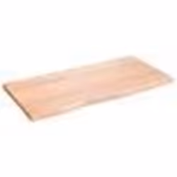 vidaXL Étagère murale marron clair 80x40x2 cm bois chêne massif traité