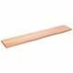 vidaXL Étagère murale marron clair 100x20x2cm bois chêne massif traité